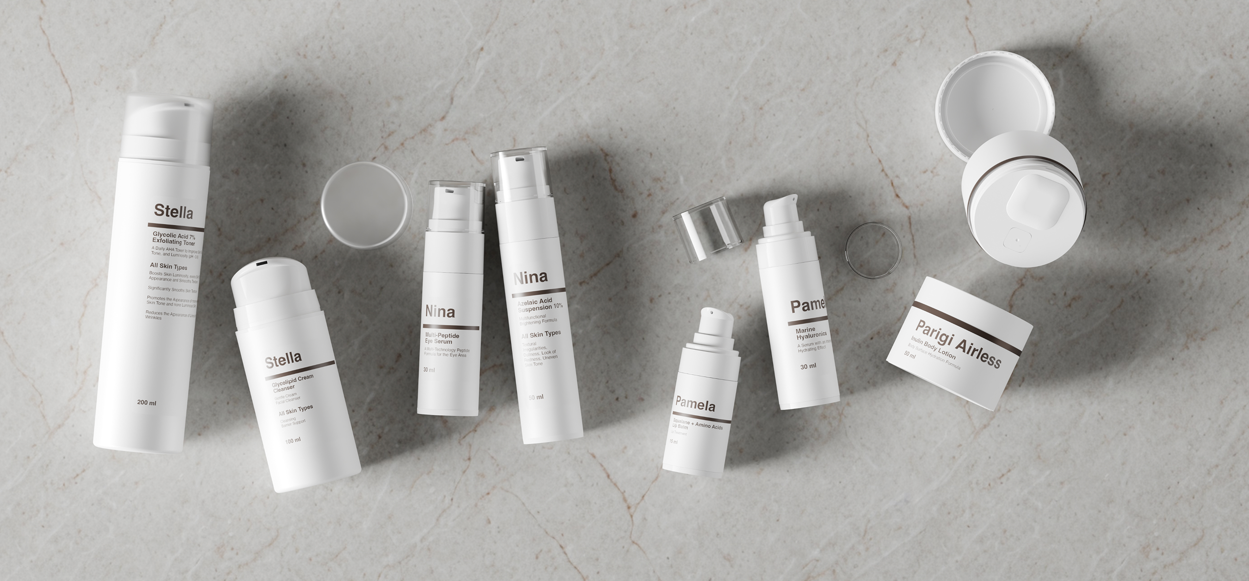 Packaging farmaceutico per cosmetica